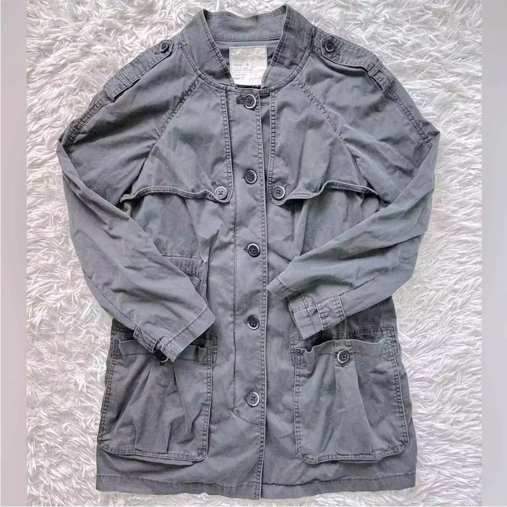 FREE PEOPLE Military Utility Jacket